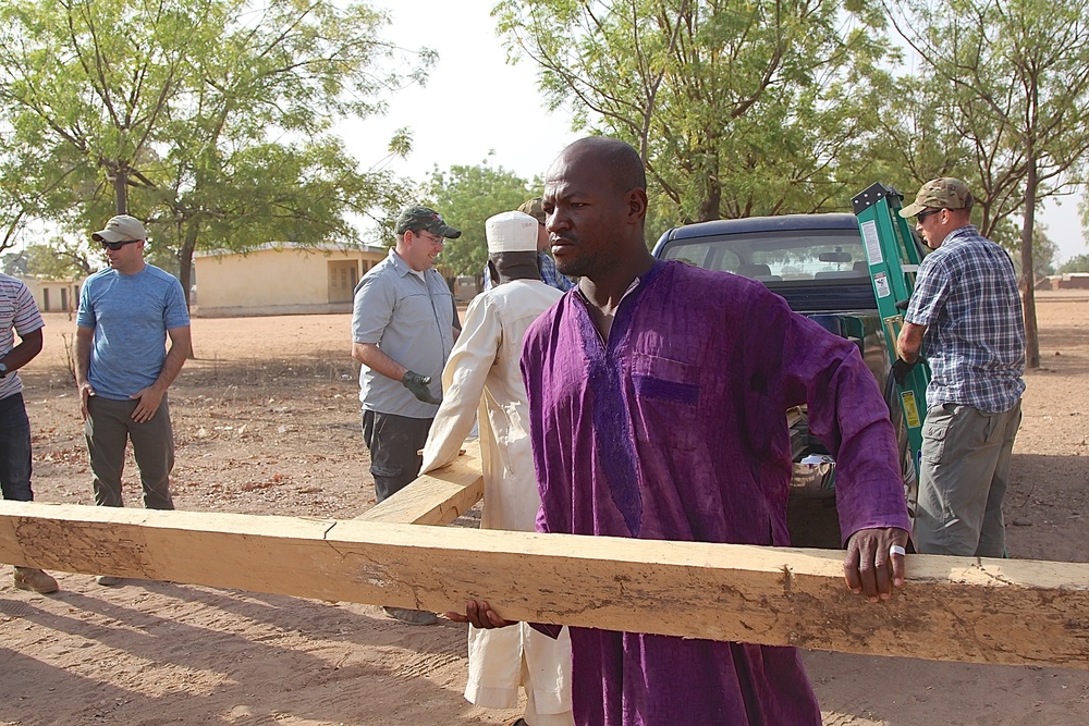 Task Force Darby Builds a Roof