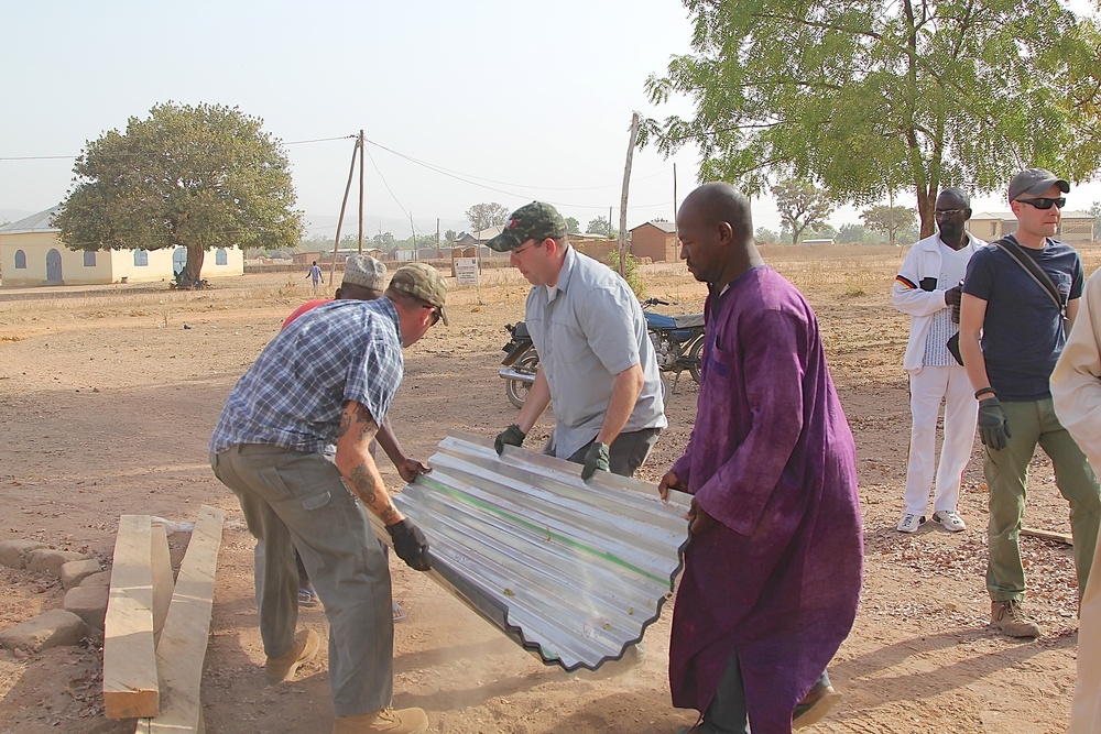 Task Force Darby Builds a Roof