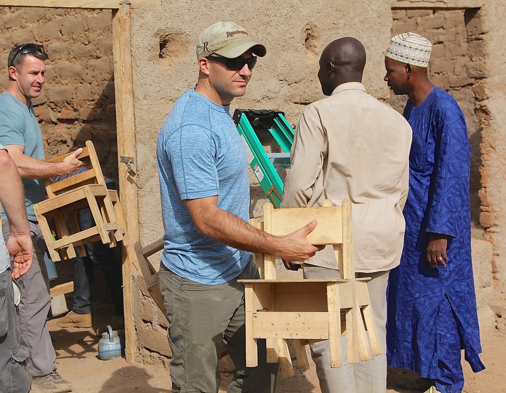 Task Force Darby Builds a Roof