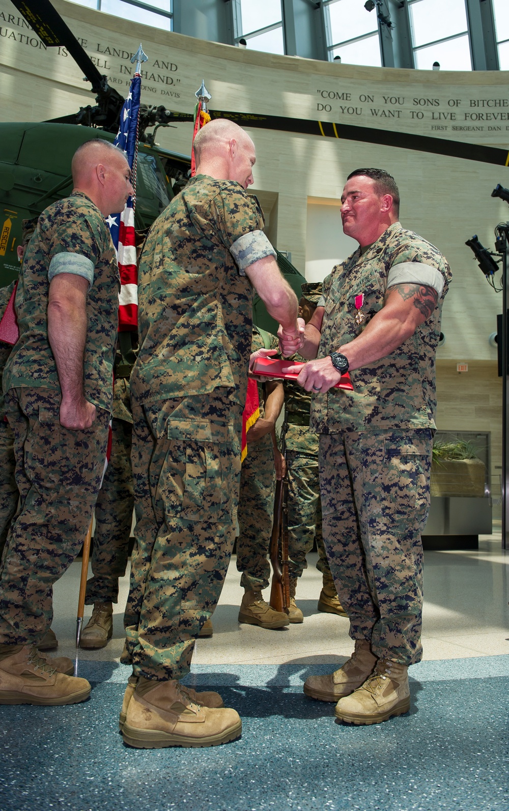 Master Gunnery Sgt. Jonathan White Retirement Ceremony