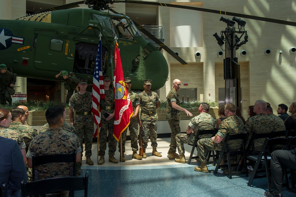 MGySgt Steven Rhoads Retirement Ceremony