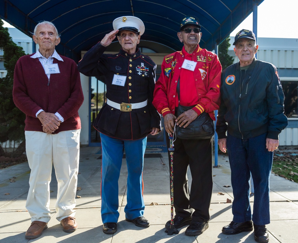 Camp Pendleton commemorates the 73d anniversary of the Battle of Iwo Jima