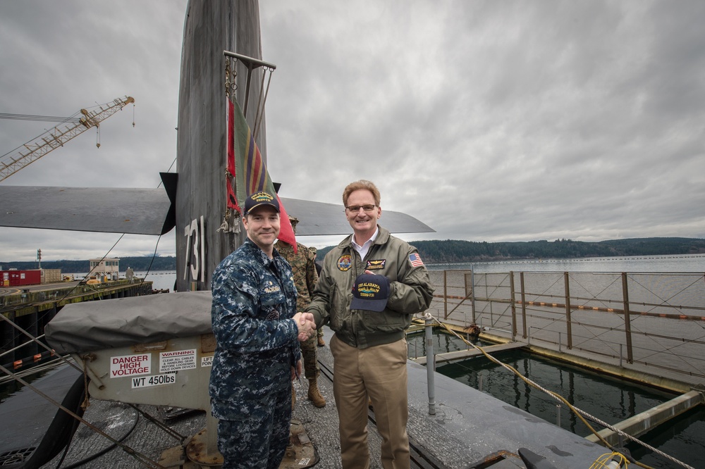 Undersecretary of the Navy Visits Northwest Submarine Community