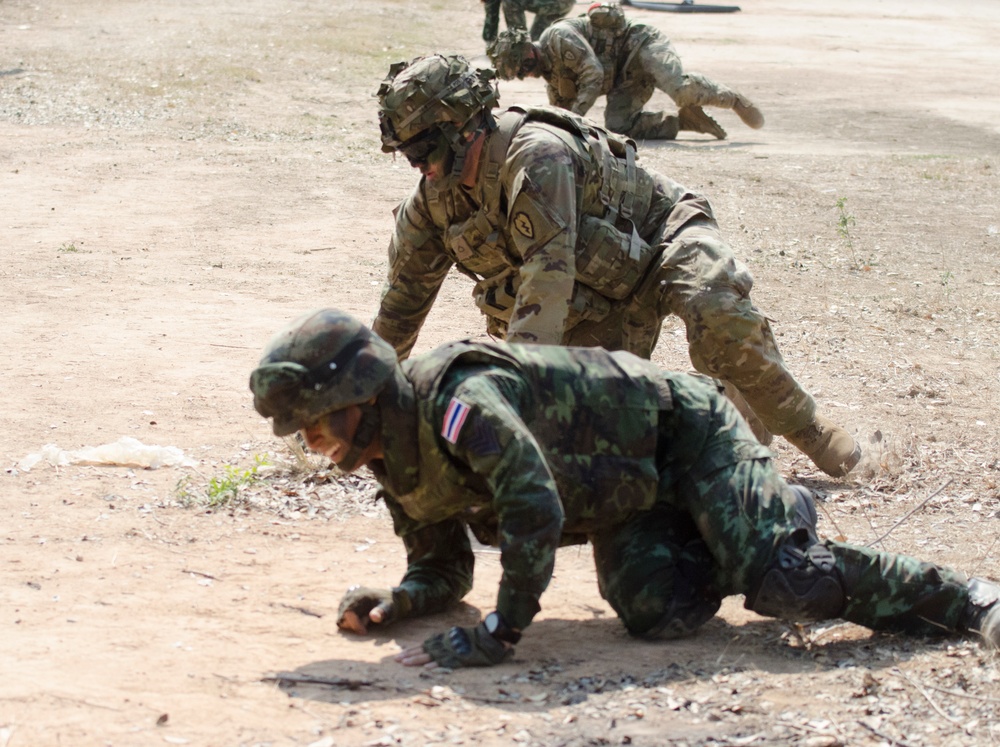 Cobra Gold 18: Troops test physical limits in training