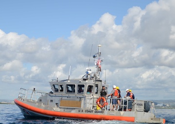 Coast Guard, NOAA conduct whale disentanglement training