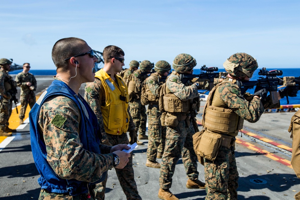 BLT 2/6 Conducts Shooting Drills