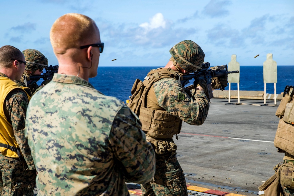 BLT 2/6 Conducts Shooting Drills