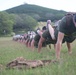 Company competition: HQBN conduct a 4.9 mile PT session