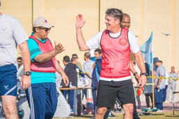 Coalition partners participate in Qatar National Sports Day