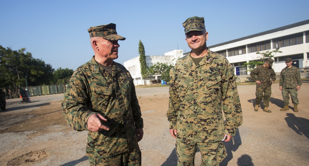Cobra Gold 18: III MEF Commanding General visits Camp Jessada, Thailand