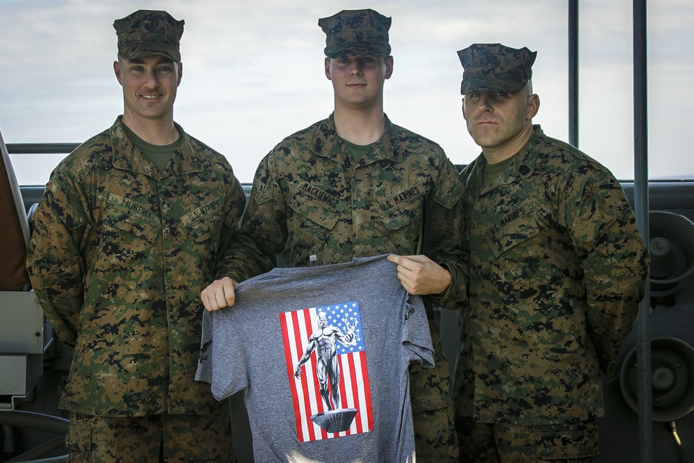 Lance Cpl. Mackiewicz Awarded Oak Hill's First Marine In the Spotlight