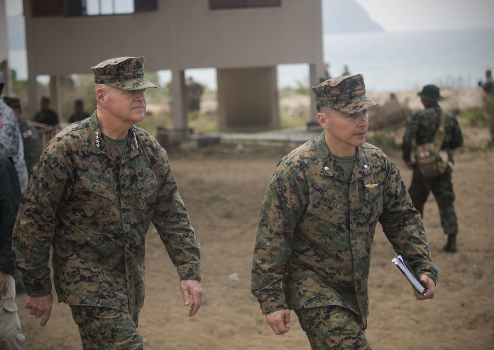 Cobra Gold 18: Commandant of the Marine Corps observes training in Thailand