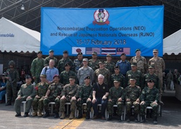 Cobra Gold 18: Japan, Malaysia, U.S. and Thailand practice Noncombatant Evacuations and Rescue of Japanese Nationals Overseas Exercise
