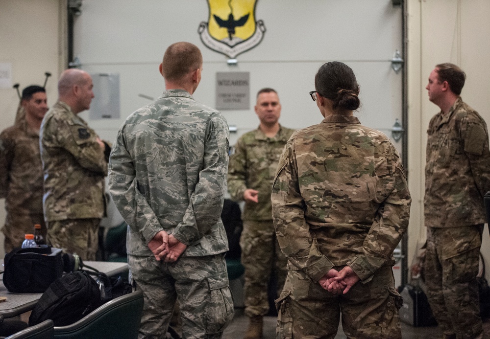 AFSOC staff visits the 353rd SOG