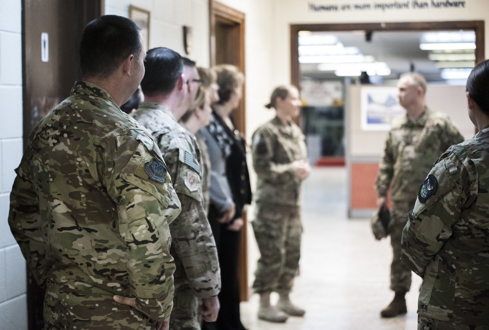 AFSOC staff visits the 353rd SOG