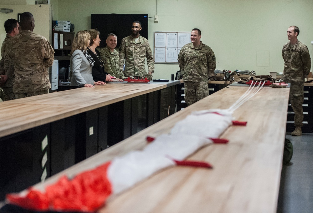 AFSOC staff visits the 353rd SOG