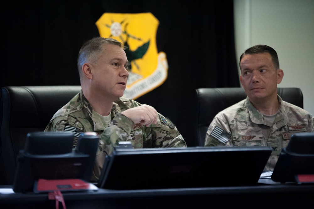 AFSOC staff visits the 353rd SOG