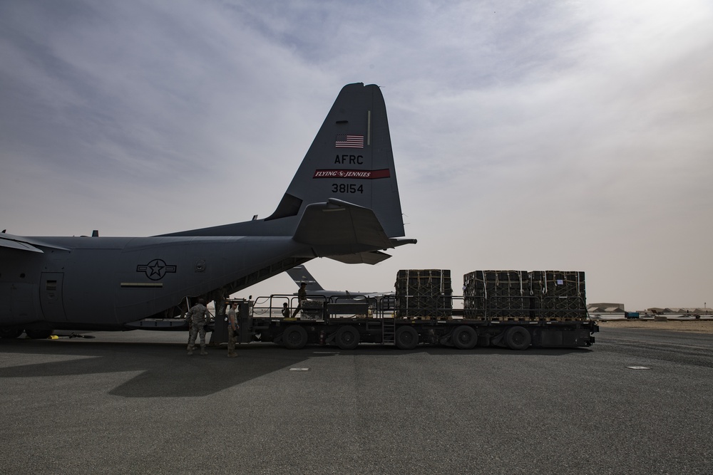 746th EAS moves cargo through Syria