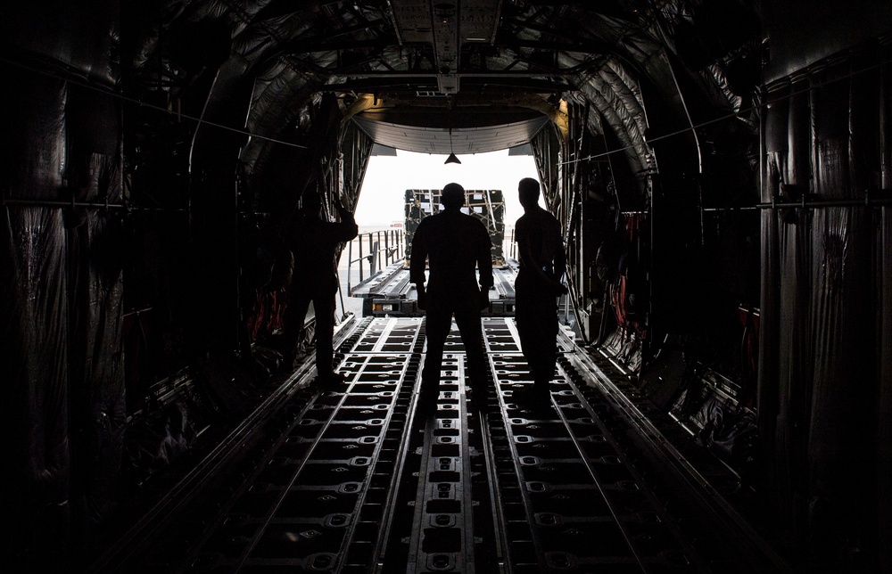 746th EAS moves cargo through Syria