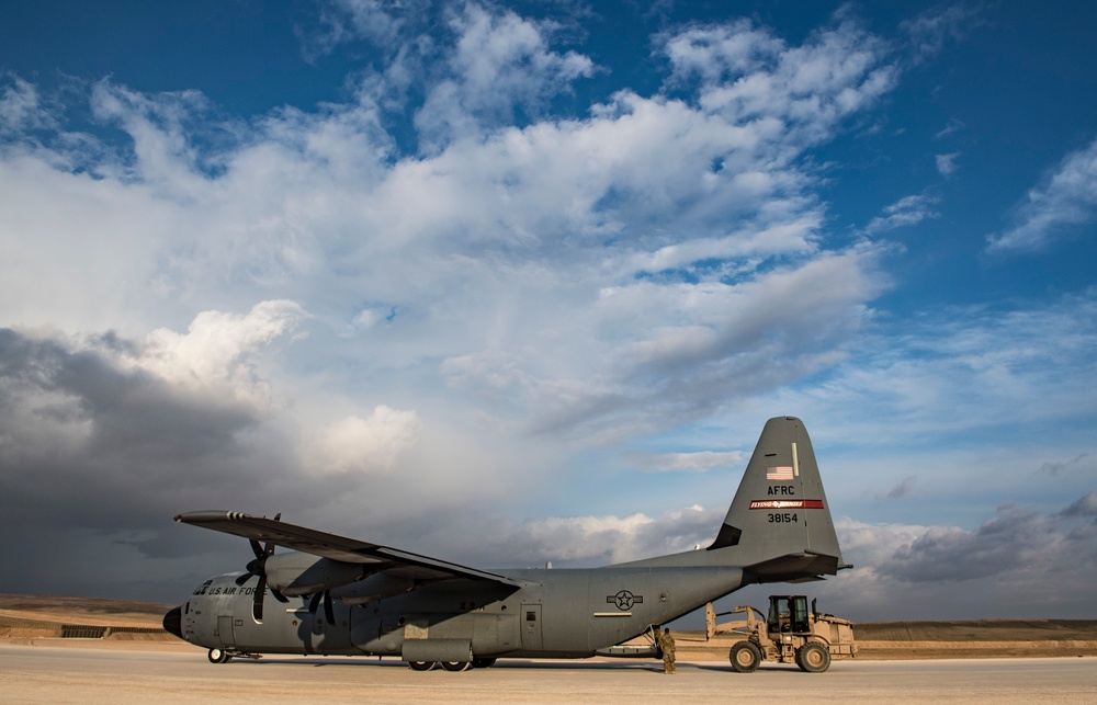 746th EAS moves cargo through Syria