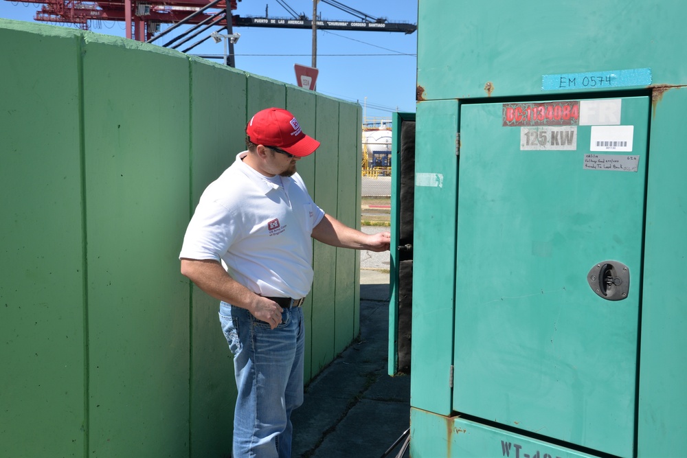 USACE inspects power generators in Ponce