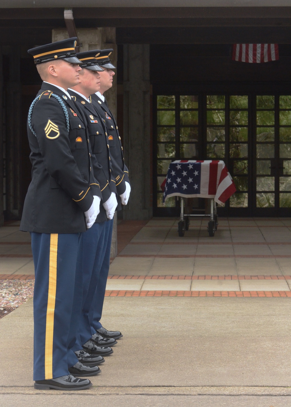 Willamette National Cemetery Joint Military Funeral Honors