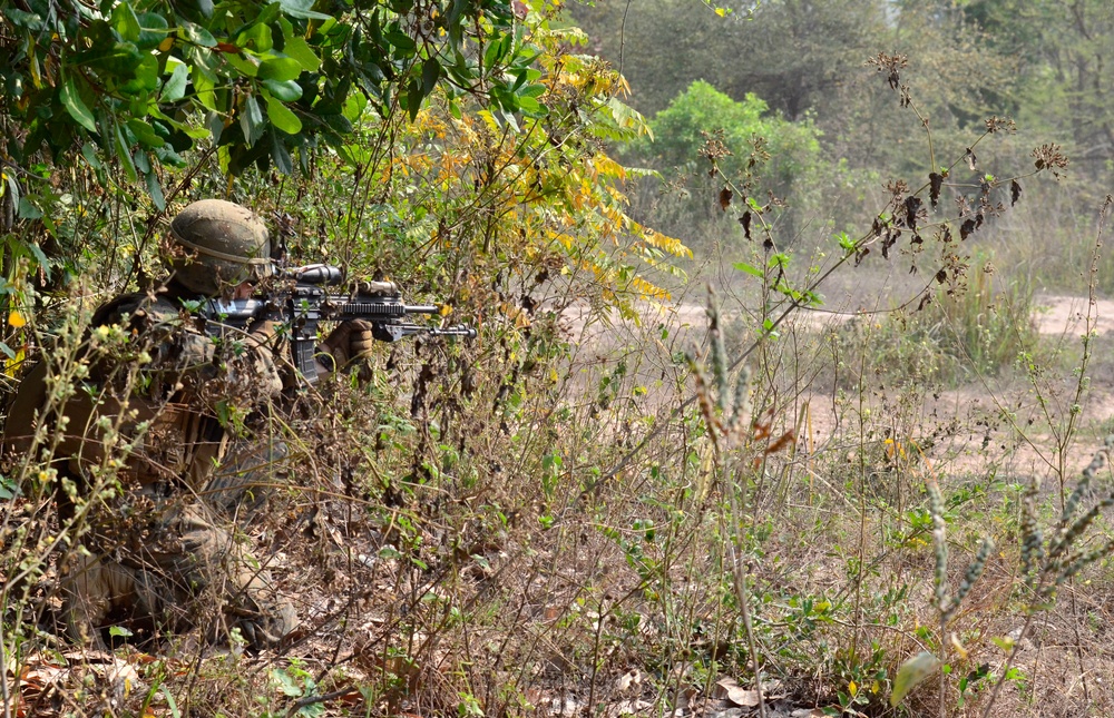 Cobra Gold 18: Marines conduct jungle training at Phu Lamyai, Kingdom of Thailand