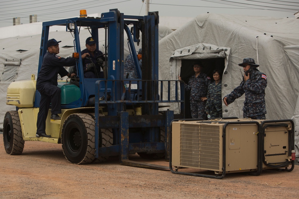 Cobra Gold 18: Royal Thai Air Force field hospital