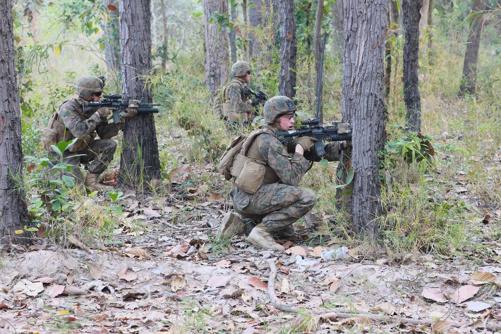 Cobra Gold 18: Marines conduct live-fire at Phu Lamyai