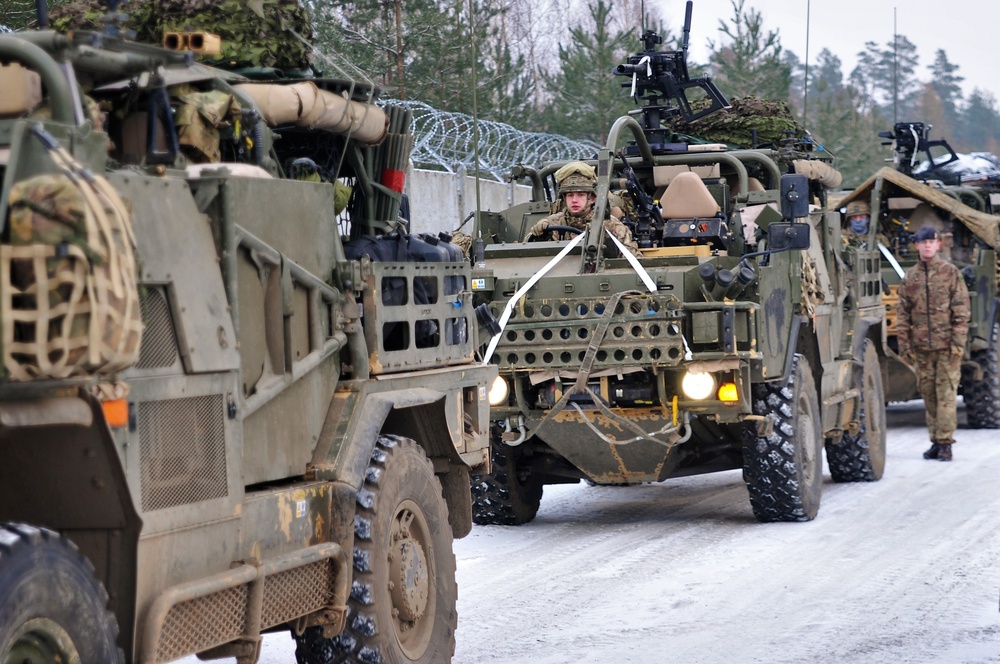 Battle Group Poland Exercise Puma deployment