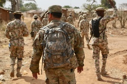 U.S. Army Trains Nigerian Infantry