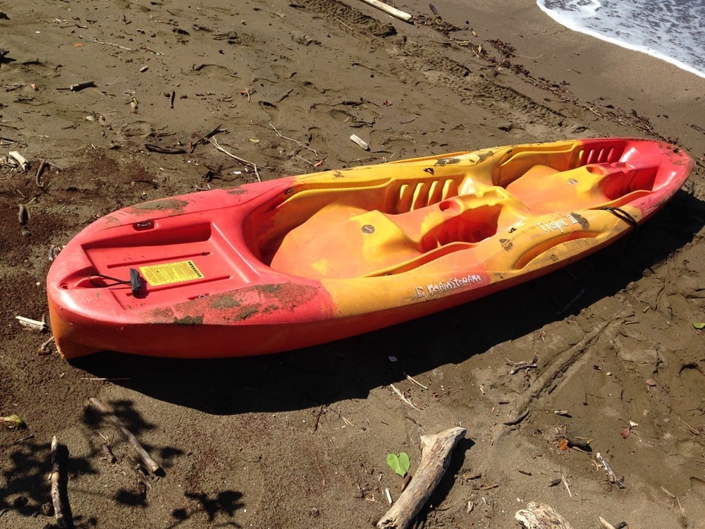 Coast Guard seeks public's help identifying owner of found kayak by Kaiaka Bay