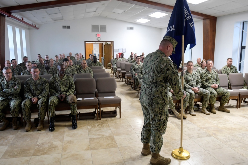 NMCB 11 relieves NMCB 133 in Guam
