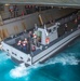 USS Bonhomme Richard (LHD 6) Conducts LCM cross-decking during Cobra Gold 2018.