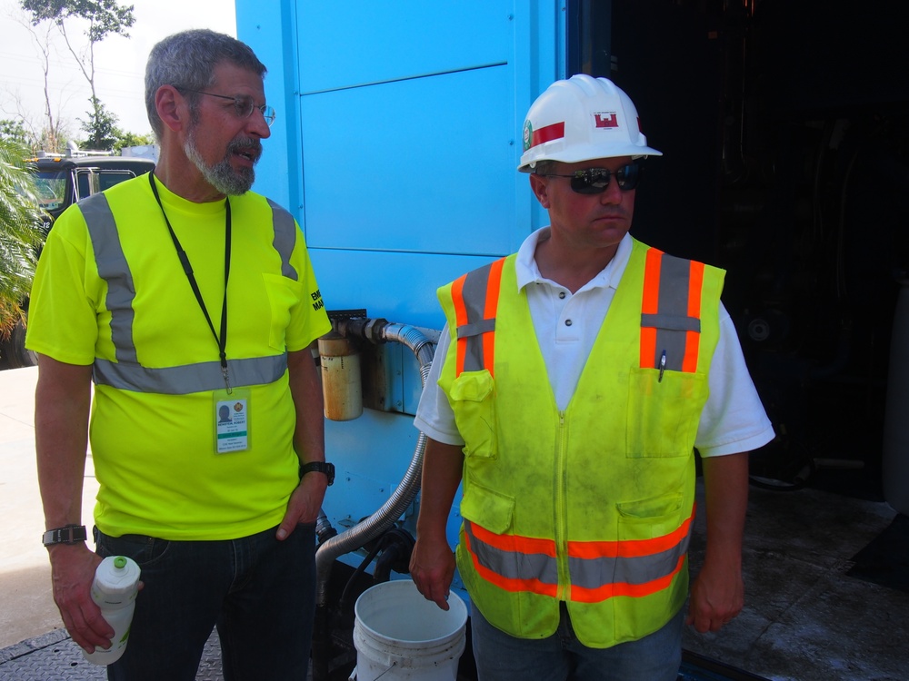 USACE repairs main Vieques generators
