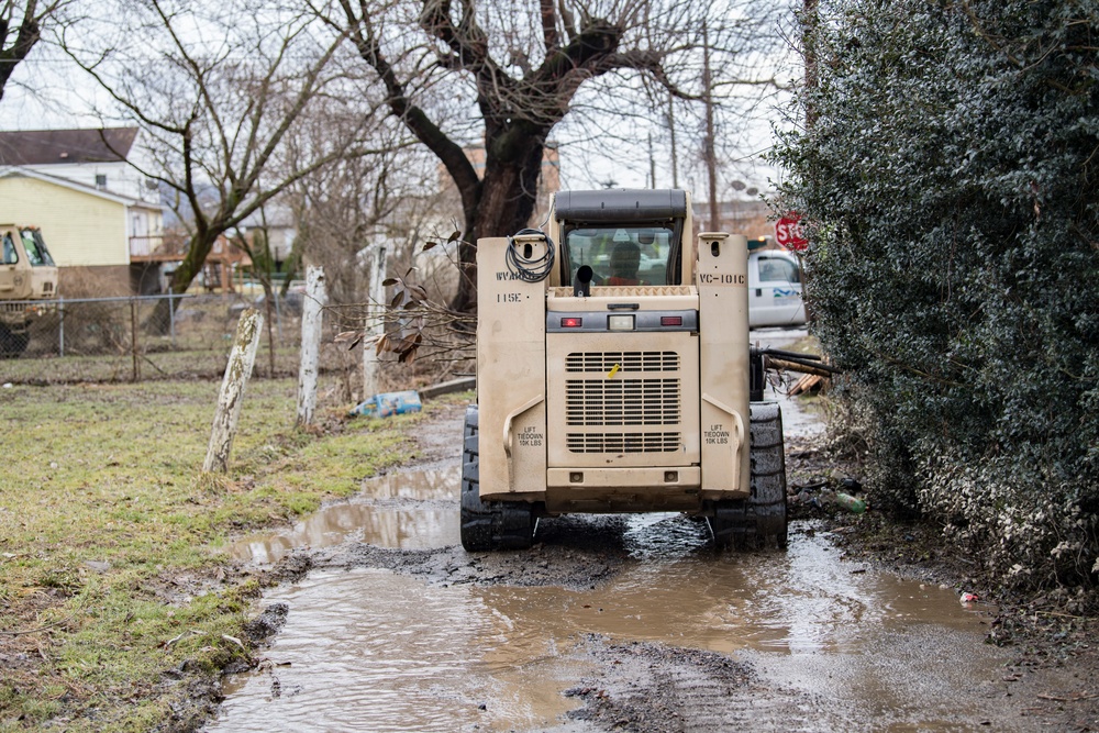 West Virginia National Guard provides flood recovery support to Ohio County