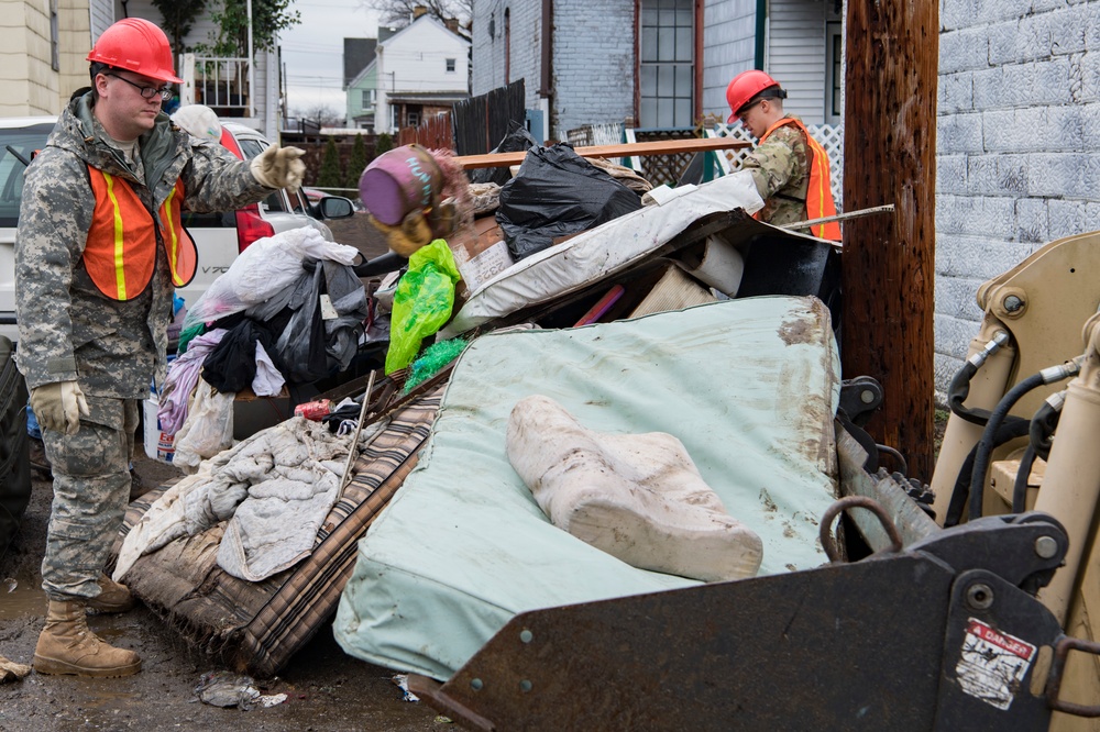 West Virginia National Guard provides flood recovery support to Ohio County