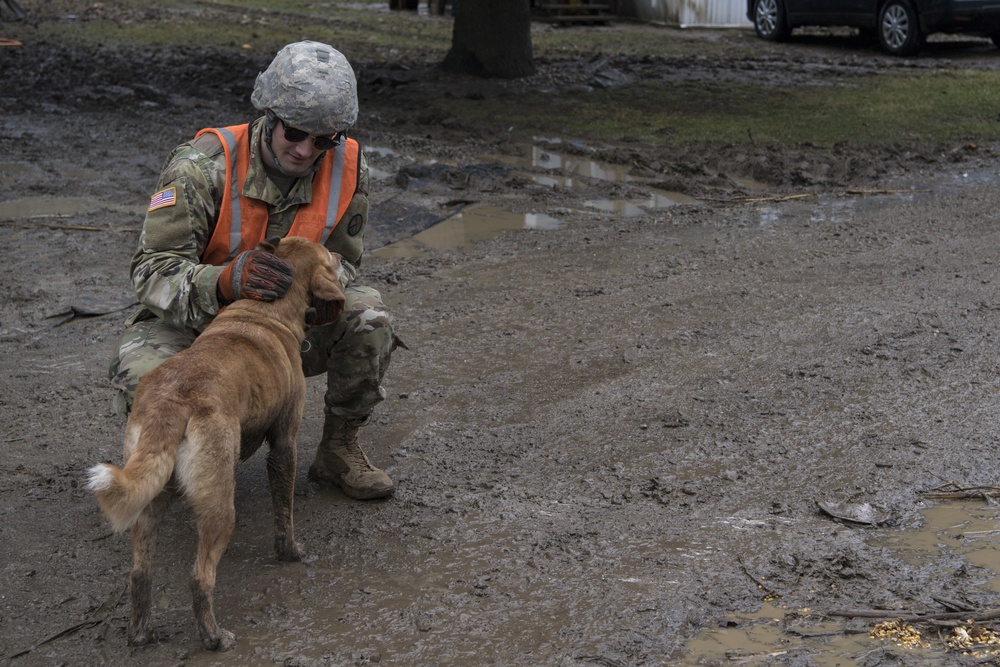 West Virginia National Guard provides flood recovery support to Ohio County