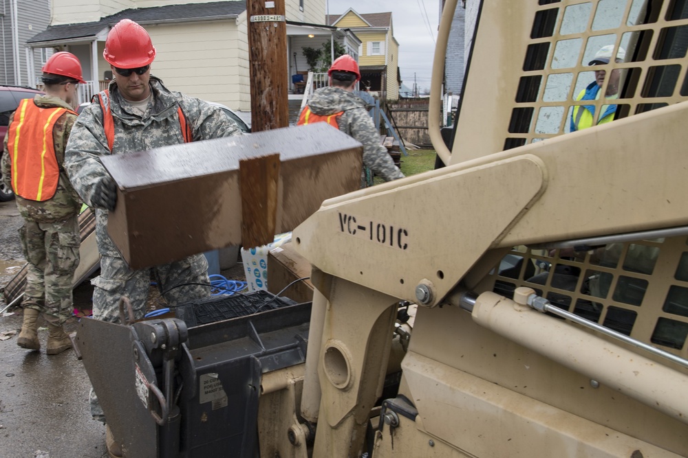 West Virginia National Guard provides flood recovery support to Ohio County