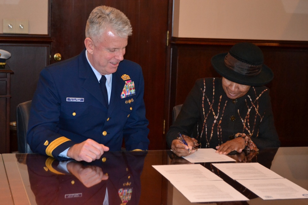 Hampton University MOA Signing