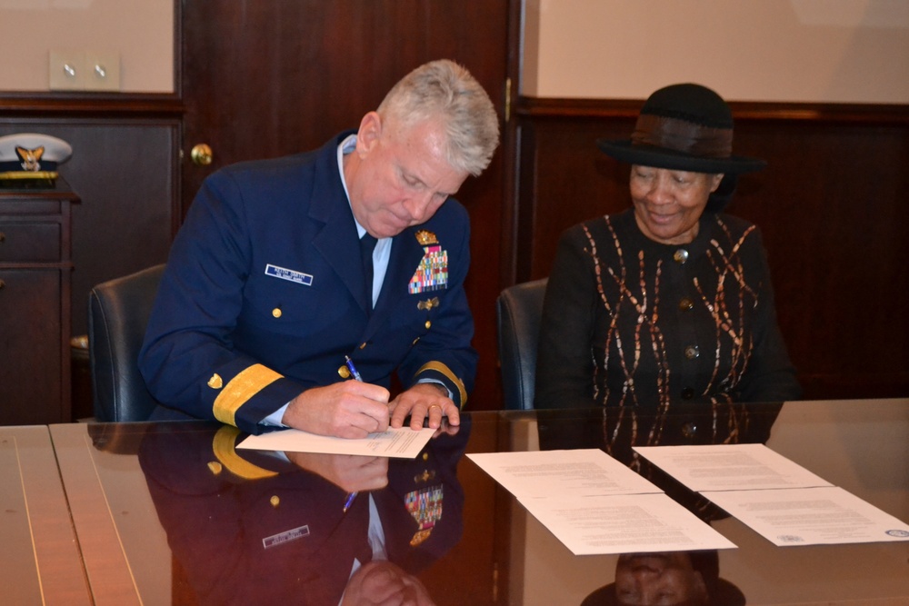 Hampton University MOA Signing