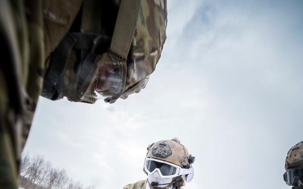 Braving the cold: 91st SFG participates in survival exercise