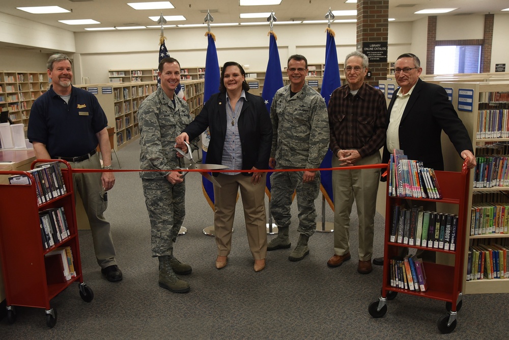 Peterson AFB library refurbished