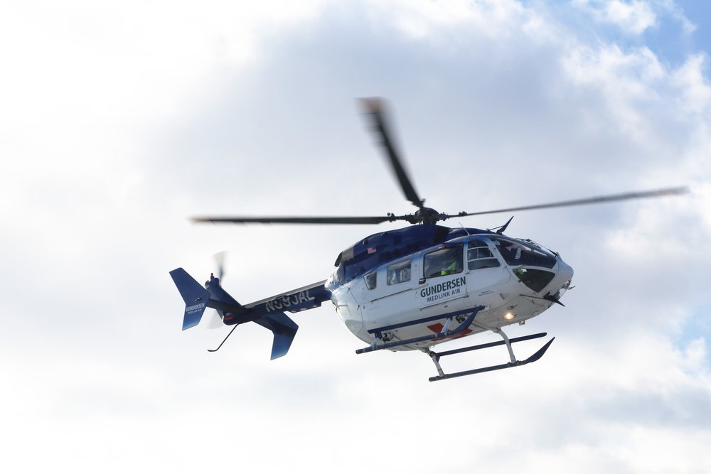 Civilian medical personnel support Operation Cold Steel II training at Fort McCoy