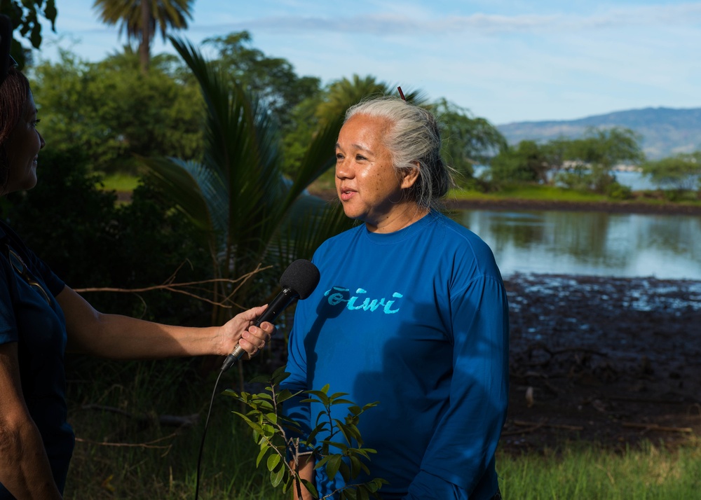 Loko Pa'aiau Fishpond Cleanup