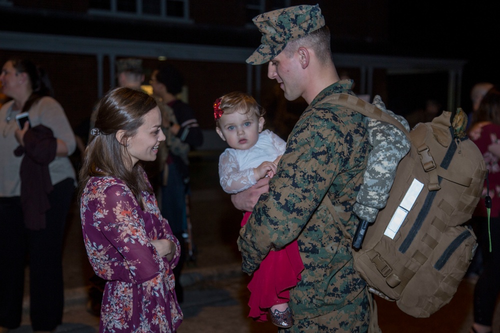 1st Battalion 8th Marines Homecoming