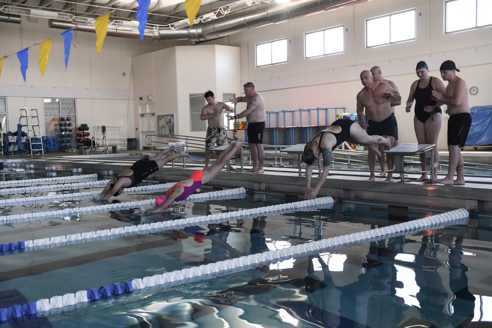 2018 Team Navy Swimming Trials