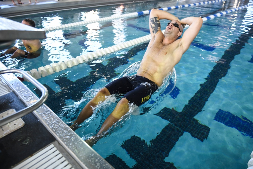 2018 Team Navy Swimming Trials