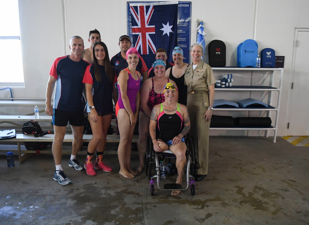 2018 Team Navy Swimming Trials