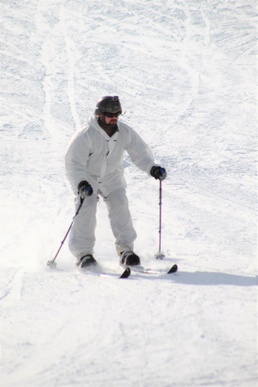 CWOC Class 18-04 students learn skiing techniques during Fort McCoy training